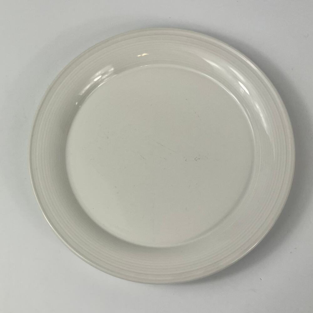 Nancy Calhoun Plate White Japan Stoneware Dessert Salad Replacement Vintage